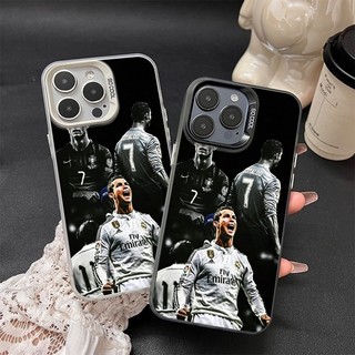 Ốp lưng Ronaldo, chất liệu bền đẹp chống trầy tốt cho điện thoại Bảo Vệ Camera Cấp iPhone 17/16/15/14/13/12/11/X/XS Ma