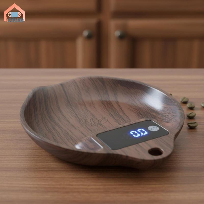 Cân cà phê Cân cà phê kỹ thuật số Mini nhỏ gọn có khay Thiết kế ABS nhẹ để nấu ăn và nướng tại nhà