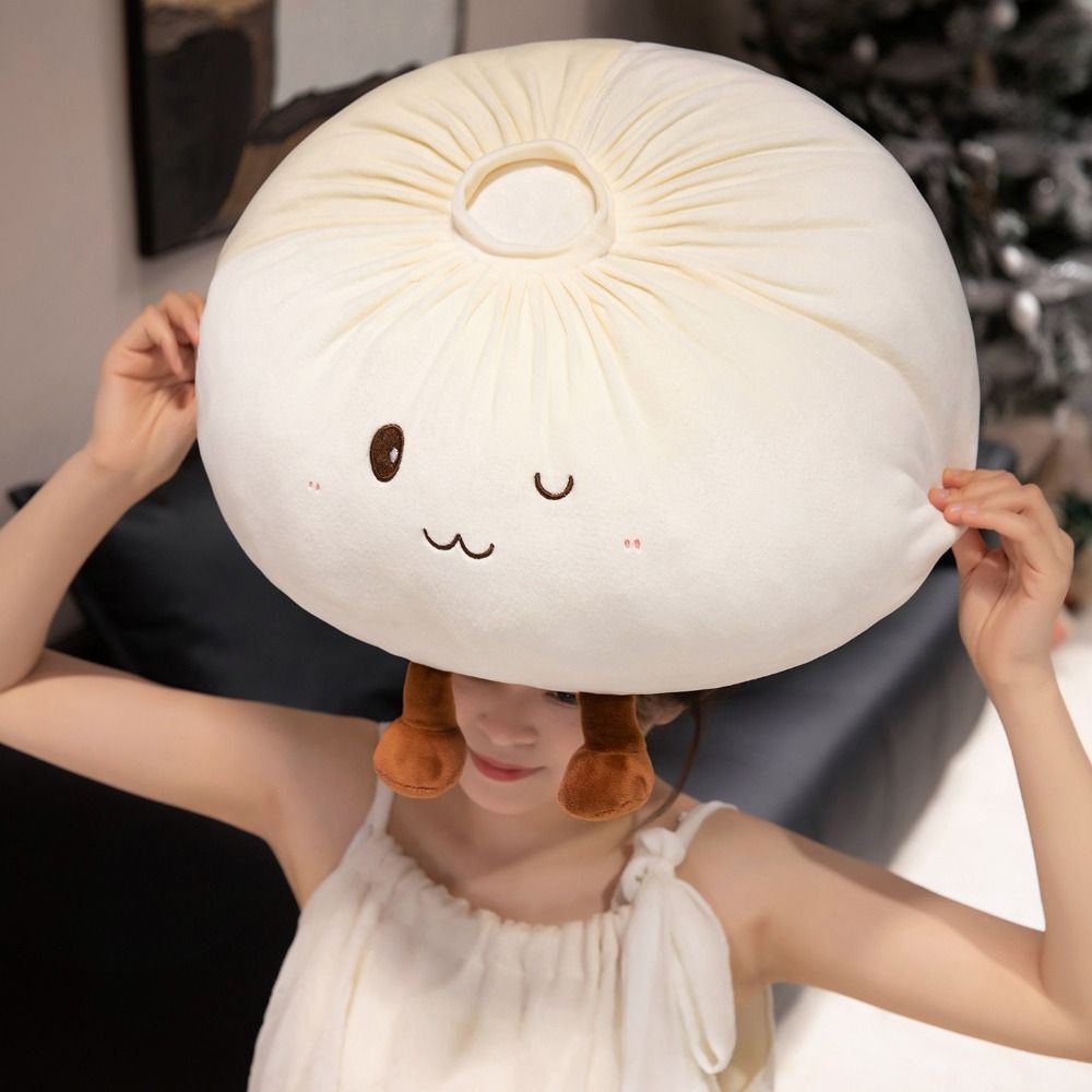 YICA Gối bánh bao siêu mềm, chất liệu cotton PP, đồ chơi sáng tạo, giảm căng thẳng, búp bê dễ thương cho trẻ em