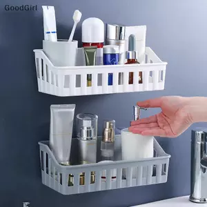 Phòng tắm Phòng tắm Phòng tắm được tự do lưu trữ Kệ vệ sinh, Kệ nhựa treo tường nhà bếp VN