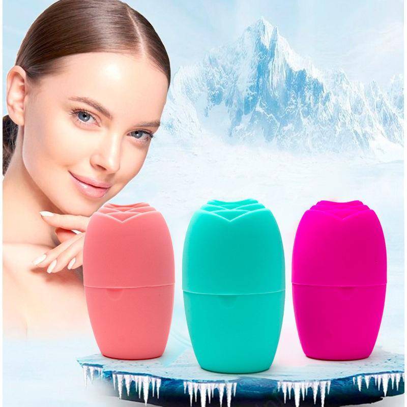 HFSHY 1 Khuôn lăn đá silicon cho mặt Dụng cụ tạo đường viền nâng cơ tái sử dụng để làm dịu da tại nhà VN