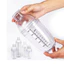 Bình Lắc Shaker Nhựa Trong Suốt – Dung Tích 350ml 530ml 700ml, 1000ml Pha Chế Tiện Lợi