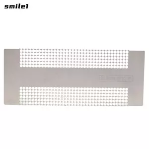 SMILE 432 Lỗ Công cụ vị trí kim cương, bố trí lỗ gọn gàng lỗ chính xác Thước vẽ tranh đính đá, bề mặt nhẵn Thước lưới thêu kim cương thủ công chỉnh vị trí