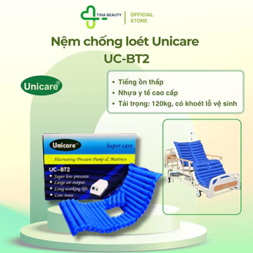Nệm hơi chống loét, đệm nước cho người già Unicare UC-BT2 HNC
