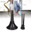 Toyuvn Giá đỡ kèn Funien có thể gập lại và điều chỉnh độ cao Giá đỡ kèn Saxophone để biểu diễn du lịch Sử dụng giá đỡ nhạc cụ gió di động có móc V phù hợp