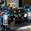 1 Bộ Tháp Sốc Bằng Sợi Carbon Tamiya TT02 / TT02R - Đa Năng Trước / Sau, Kéo Dài, 65mm / 70mm, Nhẹ & Bền Đẹp