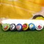 2026 World Cup Hàng Hóa Quốc Kỳ Đầu Ngón Tay Mực Plus Bóng Quạt Cổ Treo Bóng Quạt Treo Hỗ Trợ 5.29