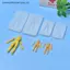 MỚI 1 Bộ Đất Sét Polymer Nam Búp Bê Cơ Thể Torso Khuôn Silicon Fondant / nhựa Đất Sét DIY Búp Bê Điêu Khắc Mô Hình Dụng Cụ SKY