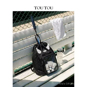 TOUTOU Light Wing Ba lô dung tích lớn Túi đau vai Ngôi sao nhẹ Ba lô đuổi theo Túi xách nữ