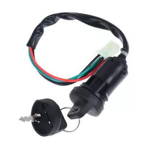 Công tắc thùng 4 dây đa năng ULJ với 2 chìa khóa cho xe đạp xe máy ATV.