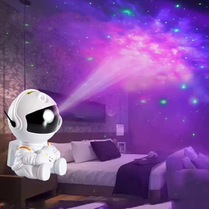 Đèn Robot USB VN, Thiết Kế Mới, Điều Khiển Từ Xa, Xoay 360 Độ°Làm mờ vô cấp, Thích hợp cho phòng ngủ, đèn ngủ máy chiếu, đèn ảnh hưởng