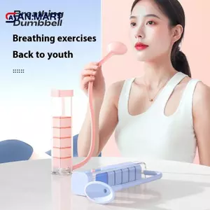 AN.MART 1 Bộ Thiết Bị Tập Thở Huấn Luyện Cơ Bụng Thở Sâu Quả Tạ Nam Nữ Người Lớn Dung Tích Phổi Thiết Bị Tập Luyện VN