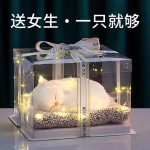 Nội Thất Ô Tô Đồ Trang Trí Đồ Trang Trí Ô Tô Than Hoạt Tính Mô Phỏng Chó Cáo Nhỏ Cho Bé Gái Túi Than Tre Trang Trí Đồ Trang Trí Xe Hơi