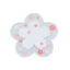 Cherry Blossom Coaster Chống Trơn Trượt Cách Nhiệt Thảm Nhà Hàng Cao Su Mềm Placemat Nồi Thảm Coaster Hộ Gia Đình Chống bỏng