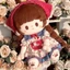 Apple Tea Pie Váy Ngắn Tay 40cm Cm Quần Áo Bé Ngồi Tư Thế Đứng Tư Thế Gothic Cotton Búp Bê Phù Hợp Với Quần Áo 6.2