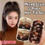 Bộ dây buộc tóc phong cách hỗn hợp 5 / 10 mới Thiết kế trái tim và nụ cười Scrunchies