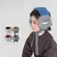 PNPIA- INS Style Kids Girls Plush Tie Ear Muffs Color-Bloing Design Winter Warm Dệt Kim Ear Muffs Thi Warm Dệt Kim Earmuffs