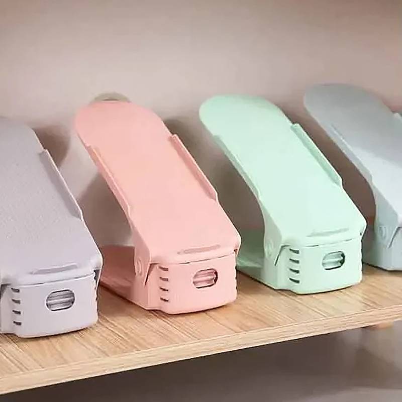 Kệ để giày 2 tầng JRP có thể điều chỉnh, thiết kế dày dặn, tiết kiệm không gian, dùng cho tủ giày gia đình