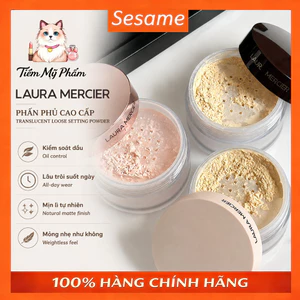 𝕃𝕒𝕦𝕣𝕒 𝕄𝕖𝕣𝕔𝕚𝕖𝕣 Translucent Loose Setting Powder & Talc-Free Ultra-Blur – Phấn Phủ Kiềm Dầu, Mịn Da & Giữ Mak