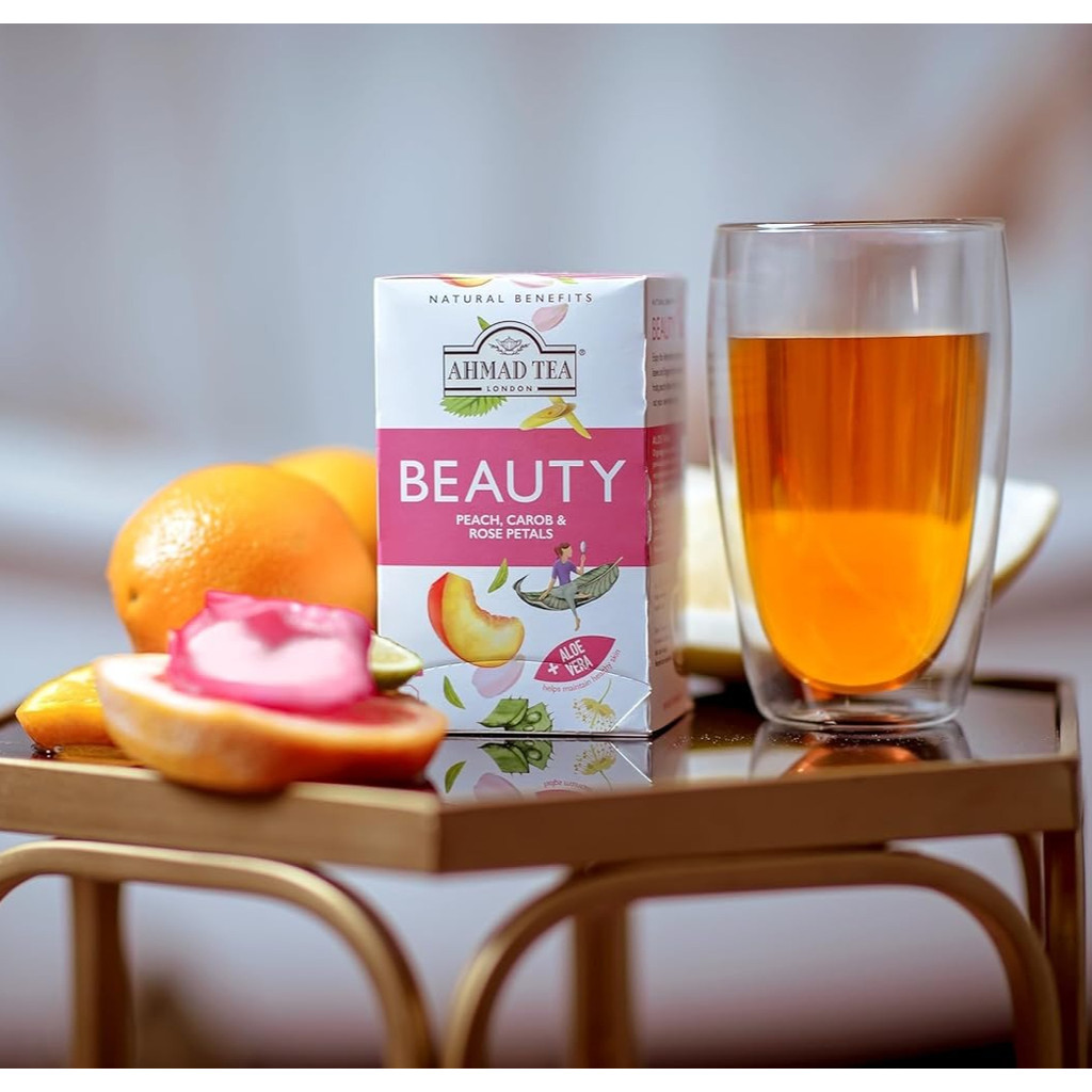 Trà Thảo Mộc AHMAD Organic Túi Lọc Có Bao Thiếc - Hộp 30g (20 Túi Lọc)