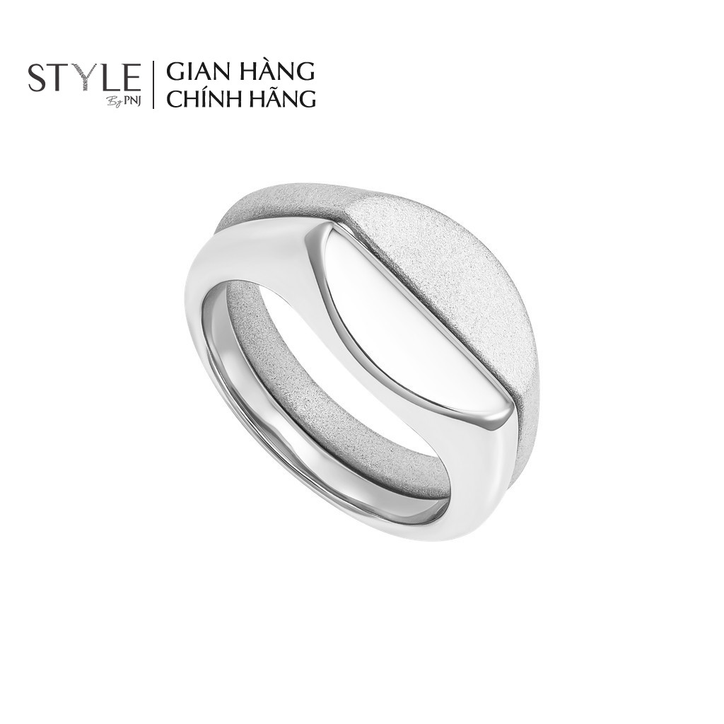 Men's 925 Silver Ring by STYLE by PNJ Official Store