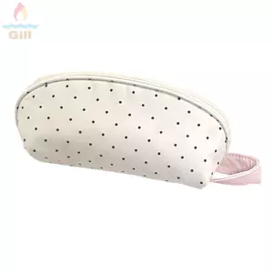 Bút chì GILL, Túi đựng bút đa chức năng chấm bi, Túi đựng văn phòng phẩm hình vỏ dung tích lớn Hàn Quốc Đồ dùng học tập