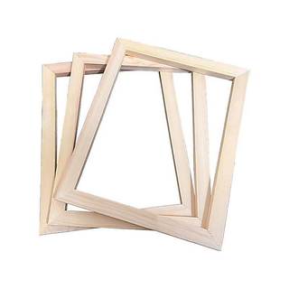 Khung ngoài bằng gỗ tự nhiên chất lượng cao -21x30 30x40 40x50 40x60 50x70cm Khung vải treo tường & Khung treo tường bằng gỗ thông Trang trí tường nhà cửa