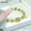 AqToCna Thời Trang Sáng Tạo Hoa Sen Mặt Dây Chuyền Luy Đính Hạt Vòng Tay Vintage Ánh Sáng Sang Trọng Handmade Trang Sức Lắc Tay Cho Nữ Bé Gái Quà Tặng Sinh Nhật AqToCna