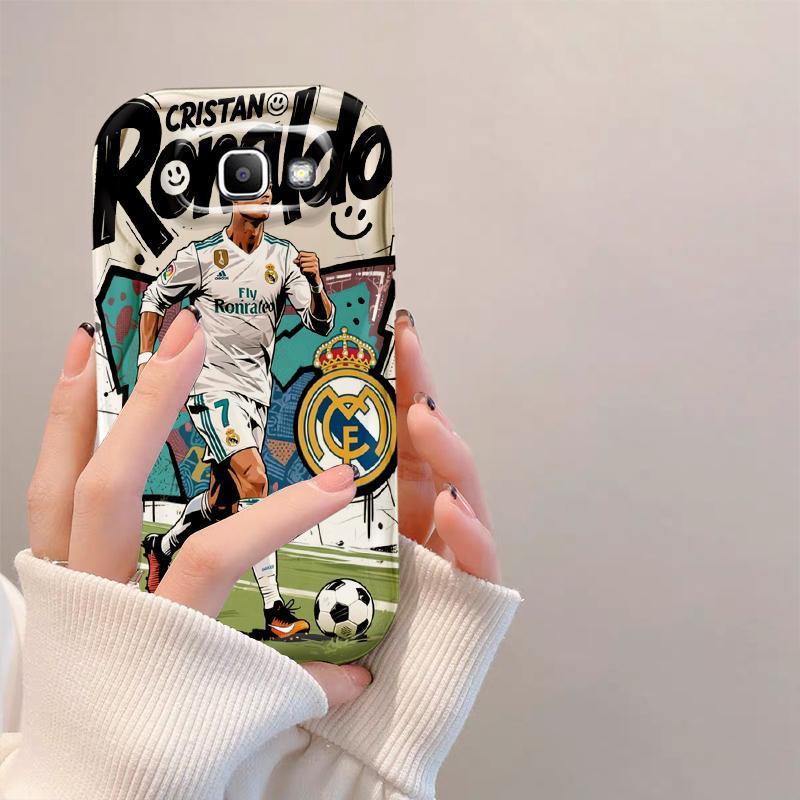 Thích hợp cho Samsung J7 Prime ON7 2016 Bảo vệ 3D TPU mềm World Cup Cristiano Ronaldo Ốp điện thoại chống sốc dành cho sinh viên