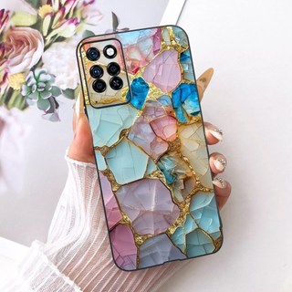 Dành Cho Infinix Note 10 Pro NFC Note10 10Pro X693 X695 X695D X695C Mới Hoa Thanh Lịch Họa Tiết Bướm Ốp Lưng Điện Thoại Silicon Màu Đen Mềm