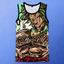Dragon Ball Super Saiyan God Goku 3D In Tank Top, Anime Không Tay Áo Vest Mềm Thoáng Khí