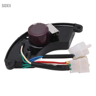 soxii AVR Bộ điều chỉnh điện áp tự động 3 pha 8 dây Bộ chỉnh lưu máy phát điện đa năng cho 5 đến 7,5KW