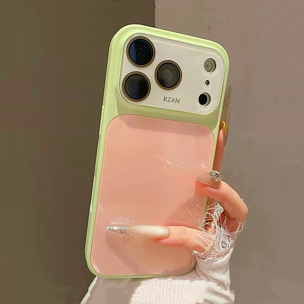 Vỏ máy ảnh thủy tinh Dopamine Vỏ điện thoại cho iPhone 17 Pro Max 16 15 14 13 Vỏ bảo vệ chống sốc