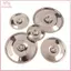 THÊM 10-26cm Nắp Nồi Tròn Thiên Thép Không Gỉ Nắp Nồi Thay Thế Đa Năng Nhà Bếp Nắp Thực Phẩm Đồ Dùng Nhà Bếp BSS