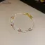 AqToCna Ánh Sáng Sang Trọng Màu Hồng Pha Lê Zircon Vòng Tay Dành Cho Nữ Cô Gái Thời Trang Tinh Tế Sáng Bóng Kim Cương Giả Lắc Tay Trang Sức Phụ Kiện Quà Tặng AqToCna