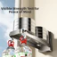 ST2 Giá treo quần áo có thể gập lại Khăn tiết kiệm không gian treo tường và móc treo đồ giặt cho ban công phòng tắm TS2