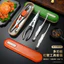 Dụng cụ ăn cua bằng thép không gỉ 304 Bộ ba mảnh Loại bỏ thịt cua lông Dụng cụ tiện dụng Bộ hộp quà tặng Cua Claw Clip 92LW