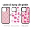 ốp lưng iphone Vỏ điện thoại dành cho iPhone, thiết kế hút từ, có thể thay đổi mặt sau. Phù hợp với iPhone 13/14/15/16. Bảng bảo vệ hai lớp có thể tháo rời.