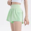 New Yoga Shorts Women's Summer Anti-Exposure High-Waist Quick-Drying Breathable Fake Two Pieces Sexy Casual Sports and Fitness Shorts BtlD