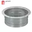 Ống thẳng kim loại GAVESTO, mặt bích kết nối ống sắt mạ kẽm 3 / 4 / 5 / 6 / 8 inch, mặt bích gia đình Thông gió sưởi ấm Hệ thống HVAC