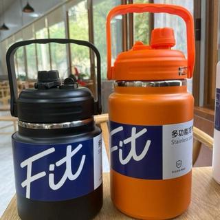 Bình Giữ Nhiệt Fit Inox 304 Dung Tích 2500ml Kèm Ống Hút Tiện Lợi Giữ Nhiệt 15-24h