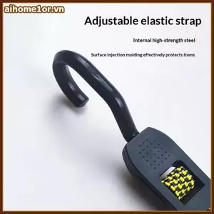 AIHOM Co Giãn Xe Hành Lý Dây Nặng Co Giãn Rộng Phẳng Bungees Dây Ra Dây Móc Bảo Quản Phụ Kiện Cho Xe Máy,