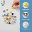 10 Hạt Gốm Hình Trái Tim Cho DIY Nelace Bông Tai Handmade Trang Sức Phụ Kiện Bộ Dụng Cụ