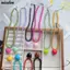 Mặt dây chuyền trái tim NICOLOO, Dây chuyền đính cườm thủy tinh màu kẹo Acrylic, Vòng cổ Choker thẩm mỹ mùa xuân dễ thương dành cho nữ Cô gái