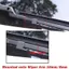{AKIN} 2 Chiếc Khăn Lau Kính Chắn Gió Máy Giặt Vòi Phun Cho Xe Mercedes Sprinter 2500 3500 Crafter 2E1955985 2E19559862 L6Z9 {a}