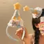 PNPIA- Bé Gái Ngôi Sao Vàng Mũ Sinh Nhật Bánh Kẹp Tóc Phụ Kiện Tóc Quyến Rũ Cho Các Bữa Tiệc Dịp