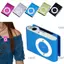 CAST Music Media MP3, Máy nghe nhạc MP3 Mini thiết kế sành điệu, Kẹp USB đầy màu sắc di động thời trang Hỗ trợ thẻ TF Walkman