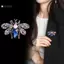 KUZHEN Thời Trang Retro Kim Cương Giả Côn Trùng Ong Thổ Cẩm Cho Nữ Quần Áo Áo Áo Trang Sức Phụ Kiện HOT