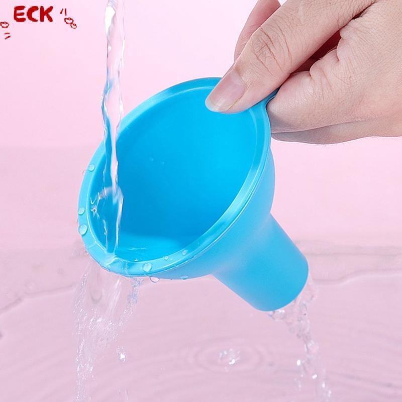 ECK 8CM Silicone Wide Mouth Phễu Sữa Powde Bean Phễu cỡ lớn Đa chức năng Rò rỉ dầu Phụ kiện nhà bếp HOT