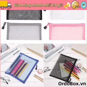 ORDOBOX 1 Dây Kéo Bút Chì Màu Trơn Trang Điểm Thời Trang Túi Xách Mỹ Phẩm Ví Đựng Tiền Xu Bảo Quản Mỹ Phẩm